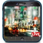 rainy city xlocker android application logo